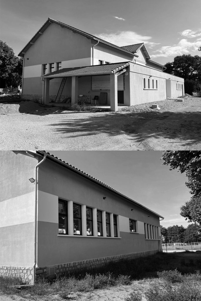 Façades gymnase Grabinski