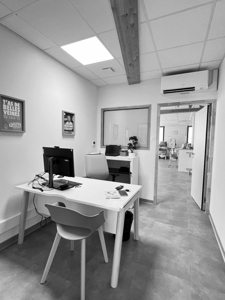 Aménagement d’une Maison du Don à Aubagne avec 3i pour EFS
