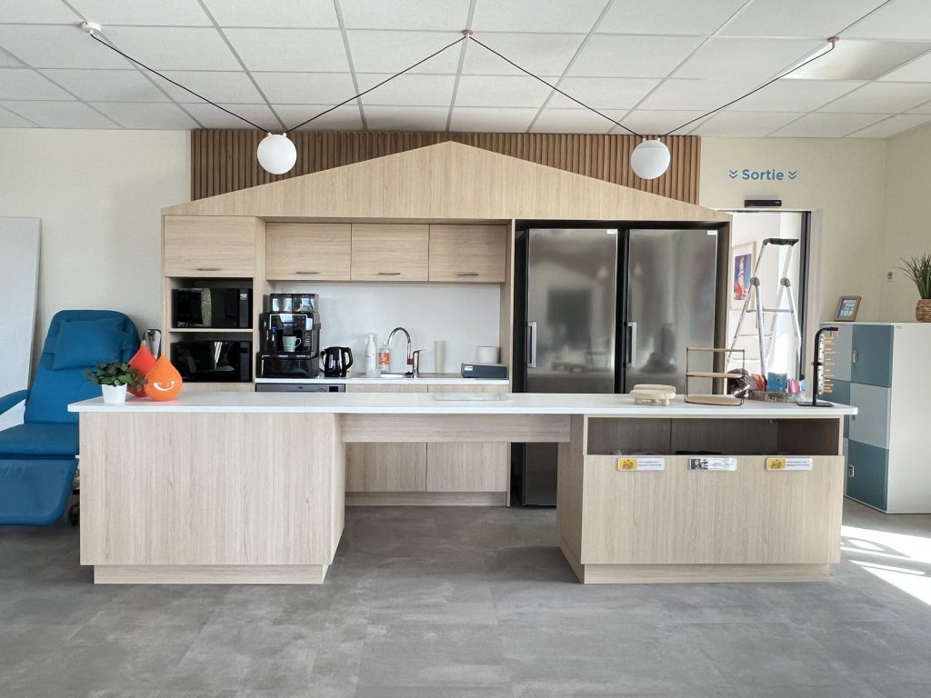 Aménagement d’une Maison du Don à Aubagne avec 3i pour EFS