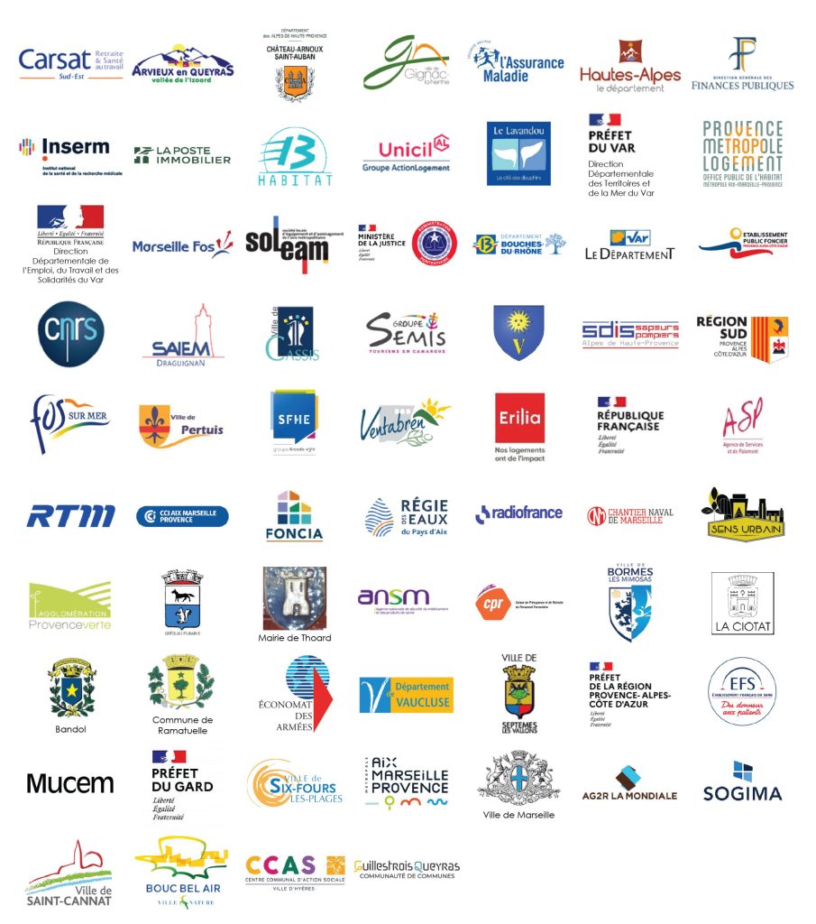 Les logos des clients qui font confiance à l'équipe 3i