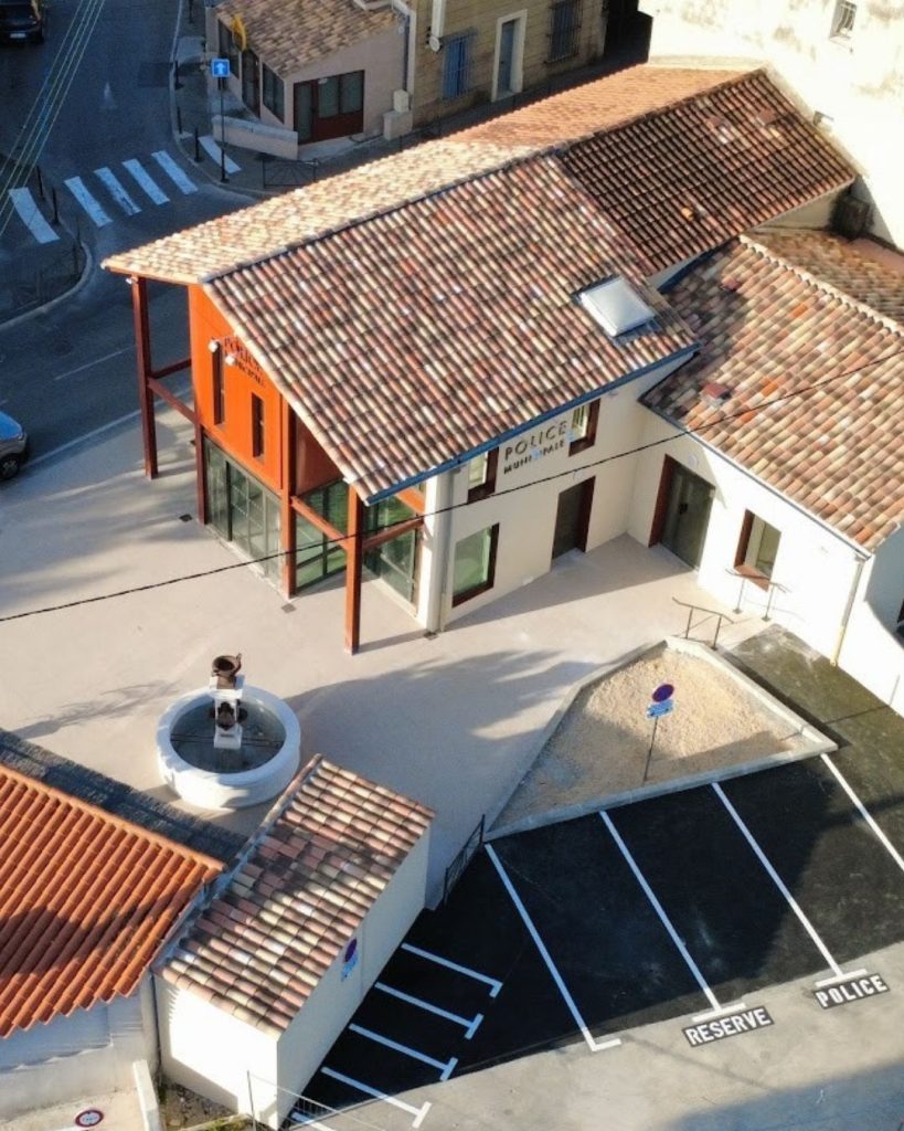 Poste de Police Municipale de la Ciotat réalisé par 3i